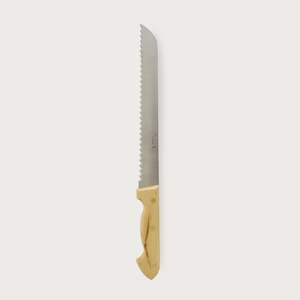 Pallares Solsona: Bread Knife Box Wood 25cm Stainless Steel