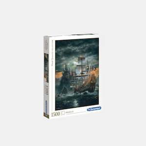 Clementoni: The Pirate Ship - 1,500 piece puzzle