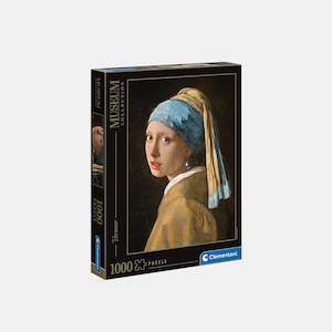Clementoni: Museum Collection - The Girl with the Pearl Earring 1000pcs puzzle