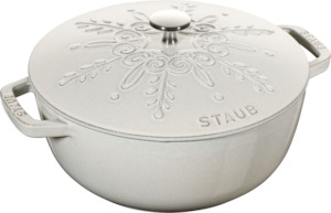 Staub: French Oven Snowflake White Truffle 24cm