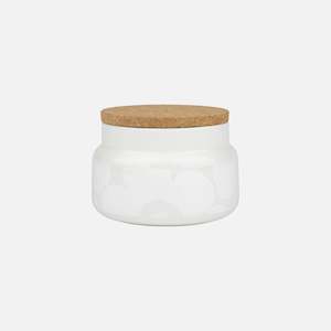 Storage: Oiva / Unikko Jar 0,7 L - white