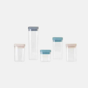 Storage: Homey Food Containers 5pce Set
