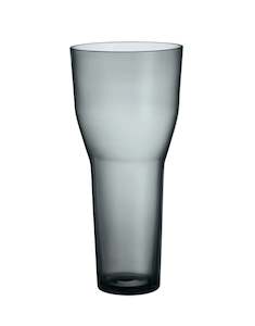 Iittala: Solare Vase Tall 12x26cm Steel Grey
