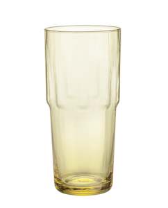 Solare Tall Glass 390ml Fire Yellow 2pc