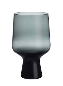 Iittala: Solare Goblet 400ml Steel Grey 2pc