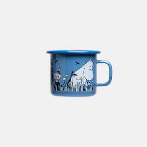 Muurla: Moomin enamel mug Friends - 250ml