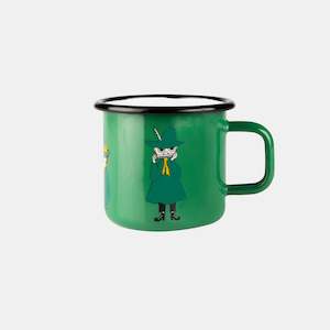 Muurla: Moomin enamel mug Retro Snufkin - 370ml