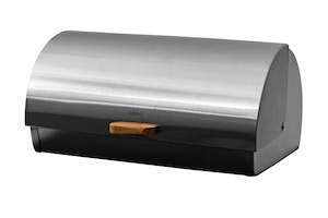 Avanti: Roll Top S/Steel Bread Bin