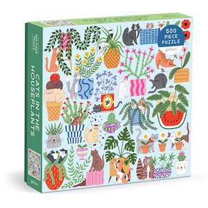 Galison: Cats in the Houseplants, 500pc