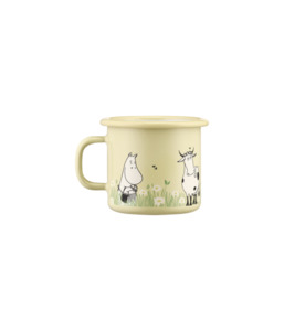 Mugs: Moomin Enamel Mug Meadow - 250ml