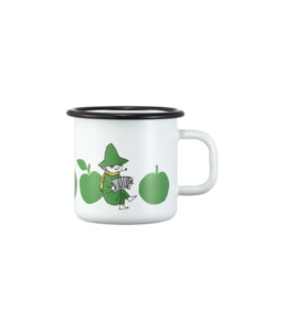 Moomin Enamel Mug Joyful Apples - 370ml