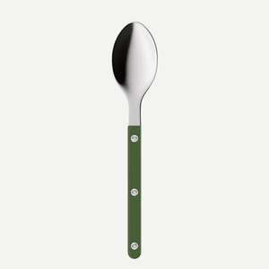 Kitchen: Bistrot Solid Teaspoon - Green