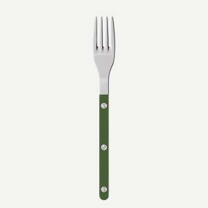 Kitchen: Bistrot Solid Salad Fork - Green