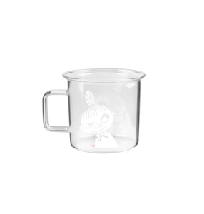 Kitchen: Moomin Glass Mug Little My - 350ml