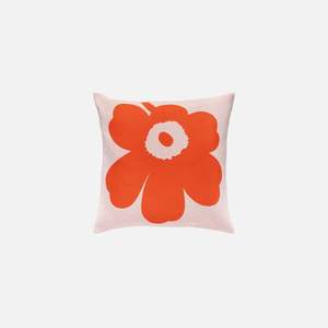 Unikko Cushion cover 50x50 cm - pink, orange red