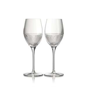Wedgwood: COLONNADE WINE GLASS PAIR