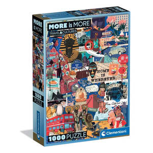 More is More, Travel & Cultures, 1000pcs, Compact