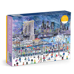 Snowfall Over New York City, Michael Storrings, 1000pc