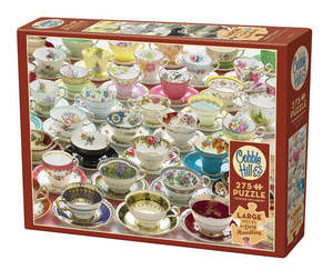 Jigsaw Puzzles: More Teacups, 275pc Easy Handling Puzzle