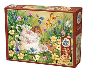 Jigsaw Puzzles: Tea for Two, 275pc Easy Handling Puzzle