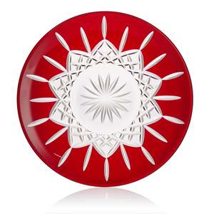 Waterford: Lismore Decorative Plate 30cm 12in Red