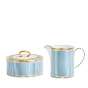 Wedgwood: Wedgwood Helia Sugar & Creamer
