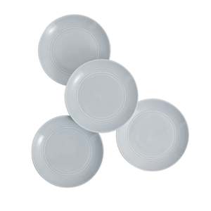 Gordon Ramsay Maze by Royal Doulton Grey Plate 22cm Set of 4
