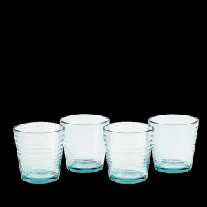 Gordon Ramsay Maze Glass Tumbler 340ml Blue S4