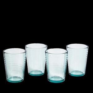 Gordon Ramsay Maze Glass Highball 470ml Blue Set of 4