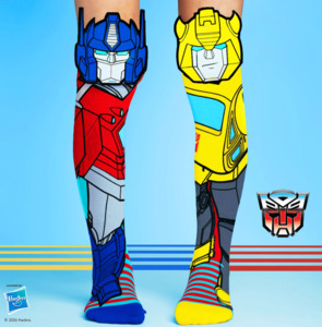 New Arrivals: Transformers Socks (Kids & Adults Ages 6-99)