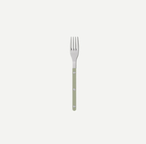 Bistrot shiny solid Salad fork - Asparagus