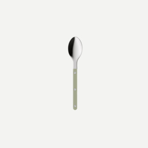 Cutlery: Bistrot shiny solid Teaspoon - Asparagus