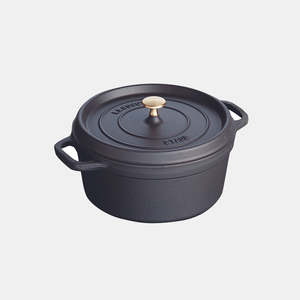 Round Cocotte - 26cm/5.2L Black
