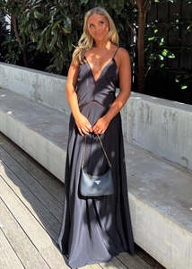 Sasha Therese Posey Maxi Dress - Black