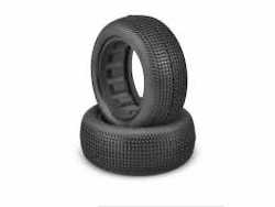 10th Tires Wheels: JConcepts Sprinters Buggy 4wd Front Pair - Green