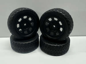 NZRCS Streetstock/Stockcar Control Tyre - SOFT PREMOUNT (4pcs)