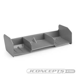 Body Shells Wings: JConcepts Razor 8th HD Wing - Gray