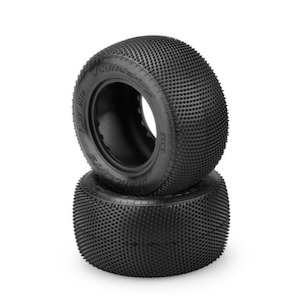 10th Tires Wheels Carpet Astro: JConcepts Fuzz Bite Truck Pair w/inserts - Pink