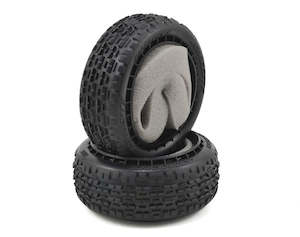 10th Tires Wheels Carpet Astro: JConcepts 4wd Front Swaggers Buggy Pair w/inserts - Pink