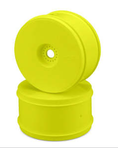 8th Truggy Tires Wheels: JConcepts 8th Truggy Wheels Only x4 - Yellow