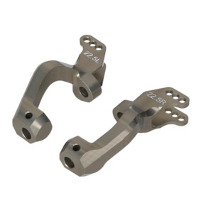 D819 Rs: HB204846 - HB RACING D8 Caster block set LW (22.5 degree)