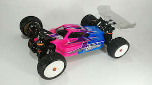 Body Shells Wings 10th: Leadfinger Racing D418/D4 Evo 3 Shell kit w/wings