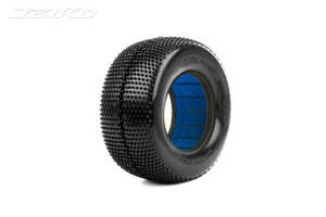10th Tires Wheels: JETKO: 1/10 2.2/3.0 SC-DESIRER Tyre Super Soft With 1/8 Buggy Insert Tires (2)