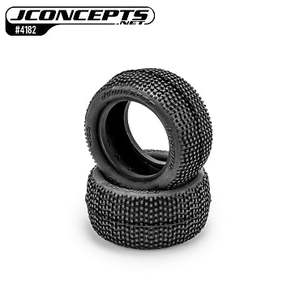 10th Tires Wheels: JConcepts Kosmos Buggy Rear Pair - Green