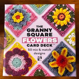 Books And Patterns: The Granny Square Flowers Card Deck