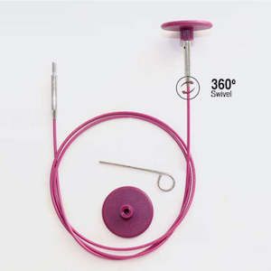 Needles Tools Accessories: Knit Pro Swivel Cable