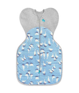 NEW ARRIVALS: Love To Dream Swaddle Up Warm 2.5 TOG - Dusty Blue Silly Goose