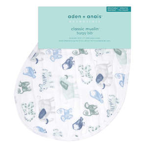 Baby Bibs: Aden And Anais Essential Classic Burpy Bib - Time To Dream