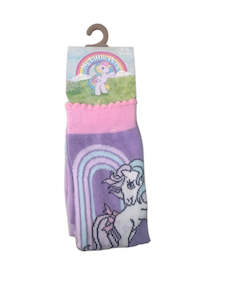 Rio: Rio My Little Pony Girls Crew 2 Pack Sock - Pink & Lilac