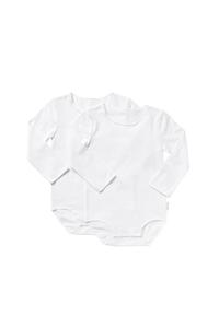 Bonds Essentials: Bonds Wonderbodies Long Sleeve Bodysuit 2 Pack - White